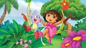 Personnages du dessin animé Dora l'exploratrice