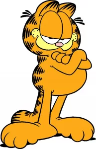 Personnages de dessins animés Garfield