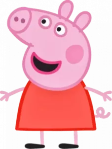 Personnages du dessin animé Peppa Pig