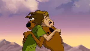 Personnage de dessin animé Scooby et Shaggy