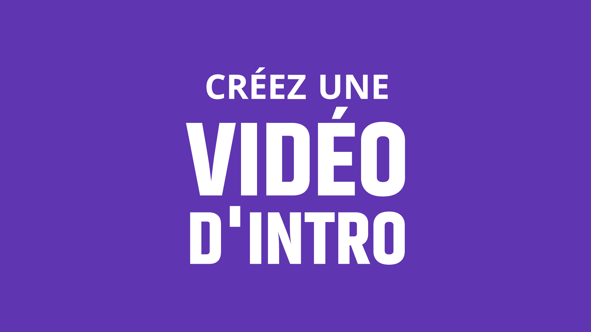 Gratuit Video Intro Maker Aucune Experience De Conception Requise